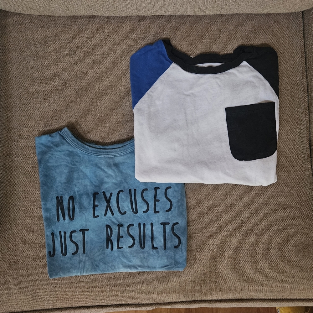 Kidpik Boys size Medium 10 Shirts Tops Short Sleeve and Long Sleeve